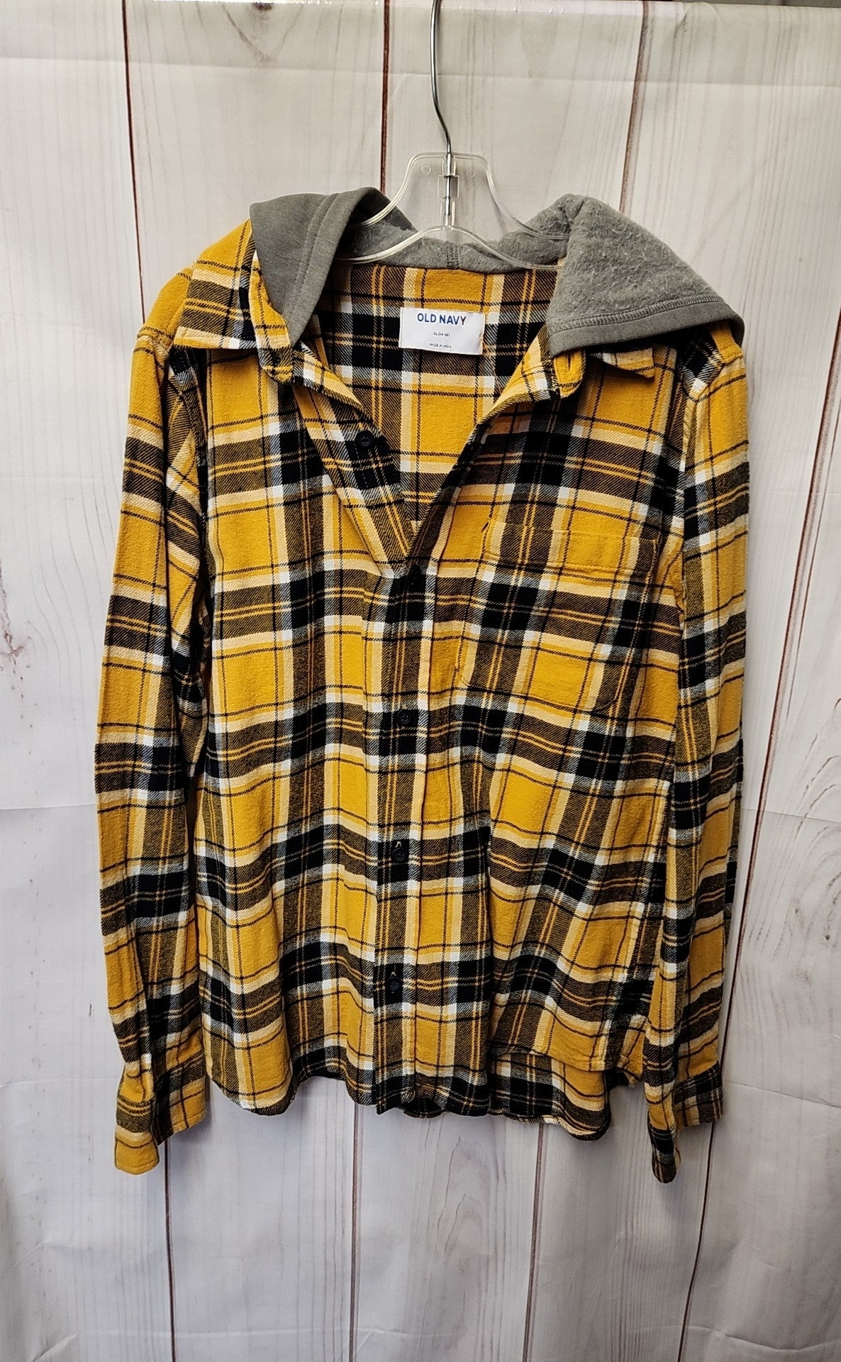 Old Navy Boy's Size 14/16 Yellow Jacket