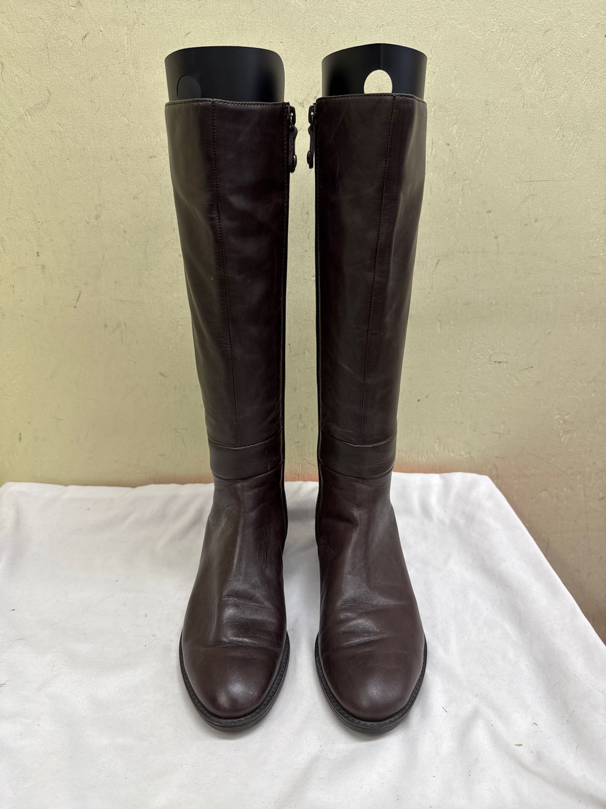 Geox Women's Size 37-1/2 = 7 Brown Boots Shoes