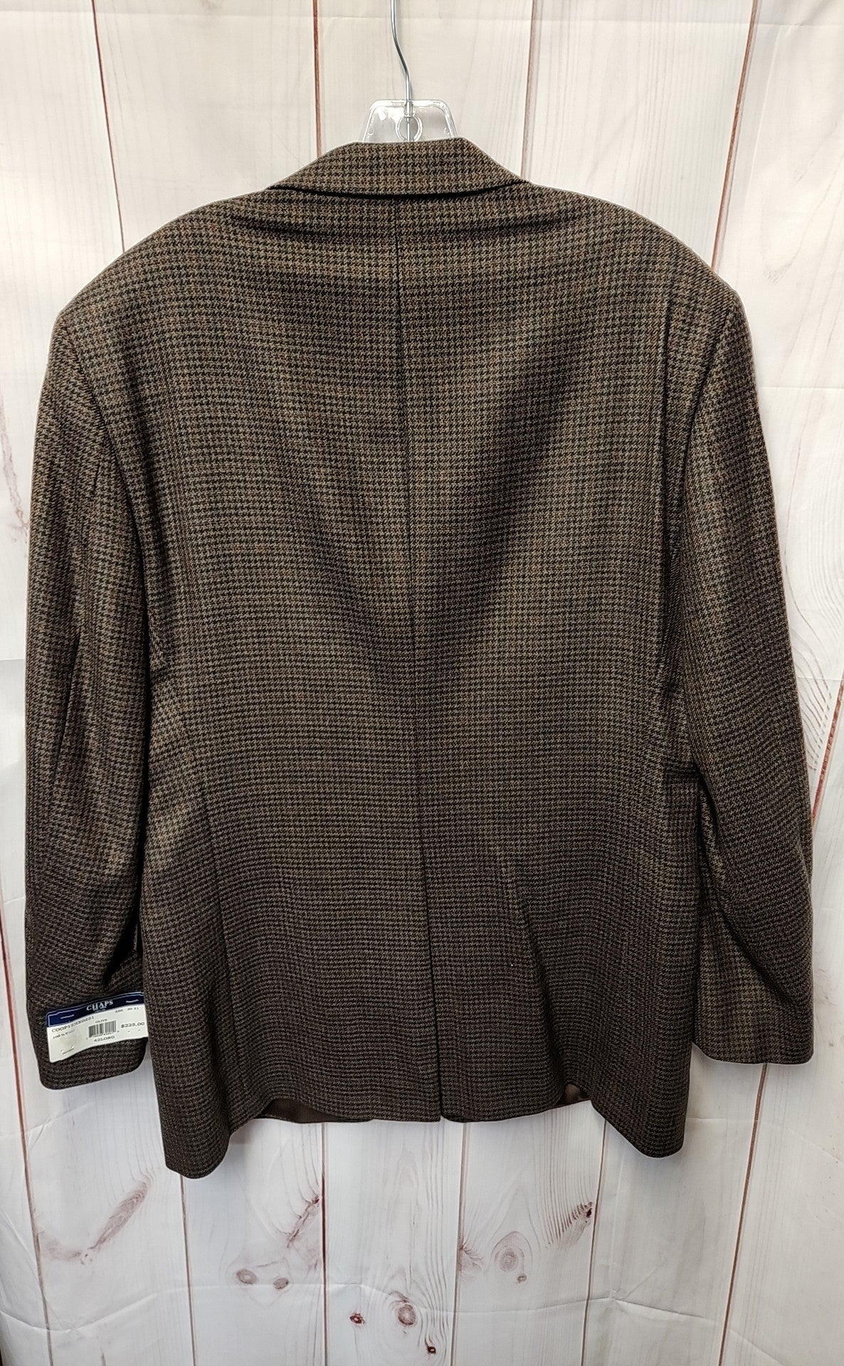 NWT Chaps Men's Size 42 Brown Sport Coat