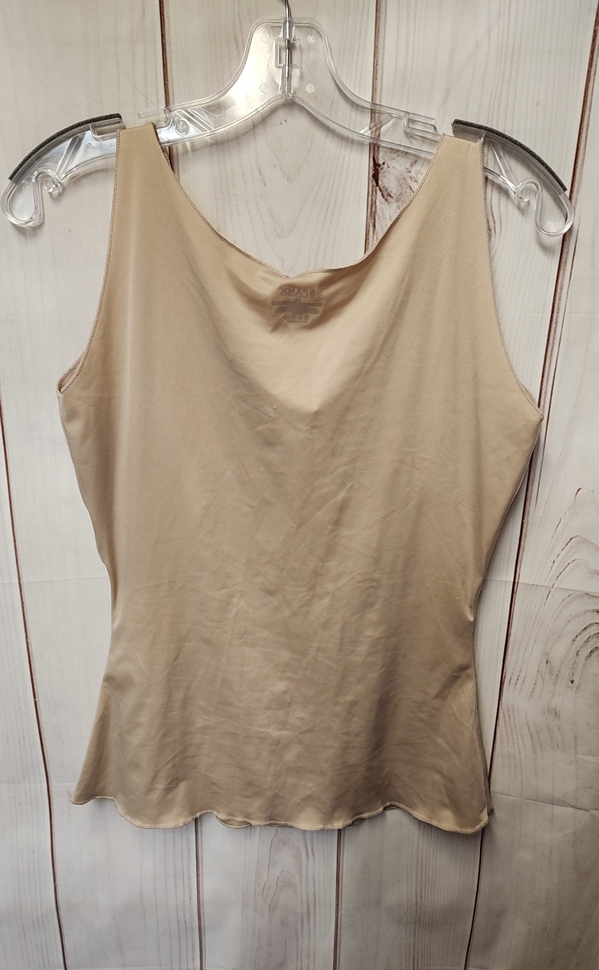 Spanx Women's Size XL Beige Sleeveless Top