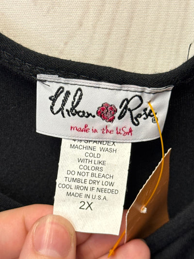 Urban Rose Women's Size 1X Black Dress