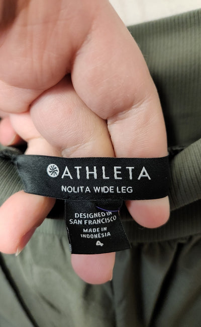 Athleta Women's Size 4 Olive Green Active Pants
