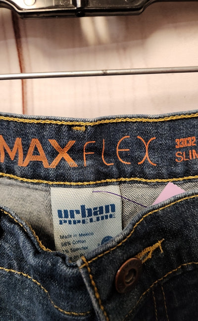 Urban Pipeline Men's Size 33x32 Blue Jeans