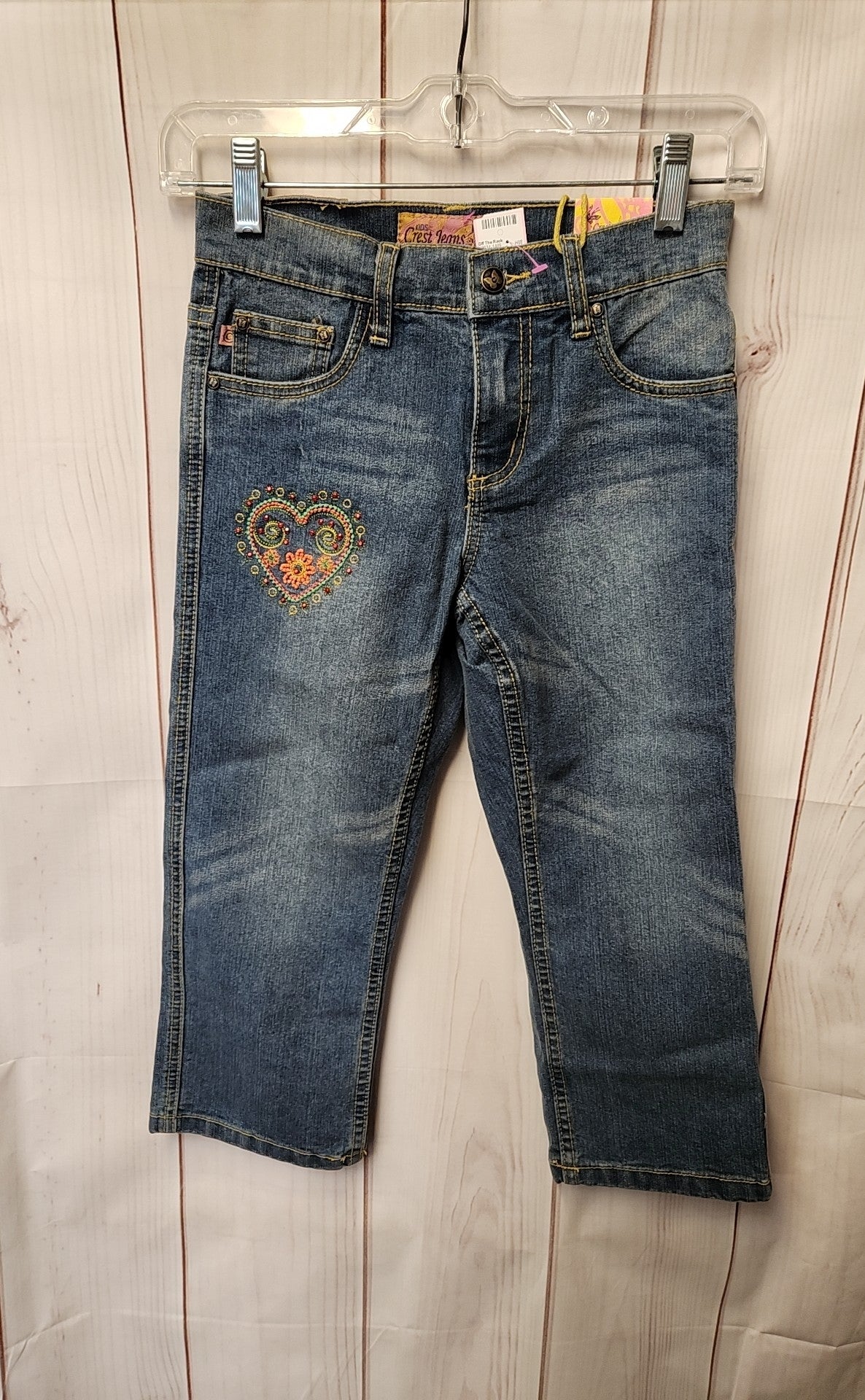 NWT Crest Girl's Size 12 Blue Jeans