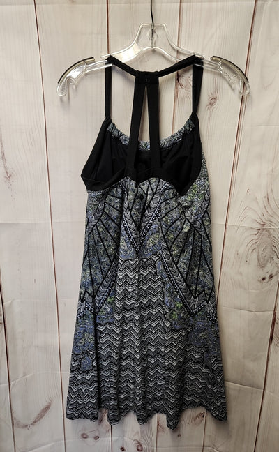 Prana Women's Size L Blue & Green Dress