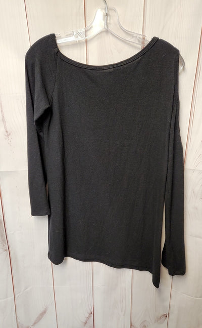 Go Couture Women's Size S Black Long Sleeve Top