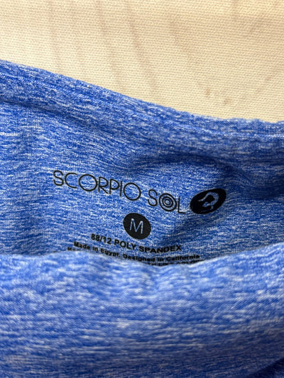Scorpio Sol Women's Size M Blue Leggings