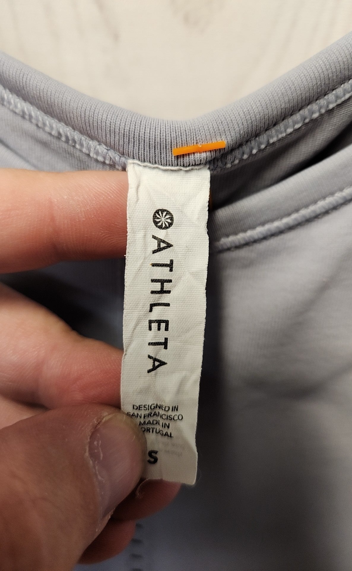 Athleta Women's Size S Gray Sleeveless Top