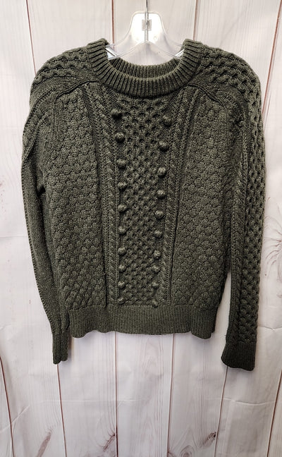 J Crew Women's Size M Green Sweater