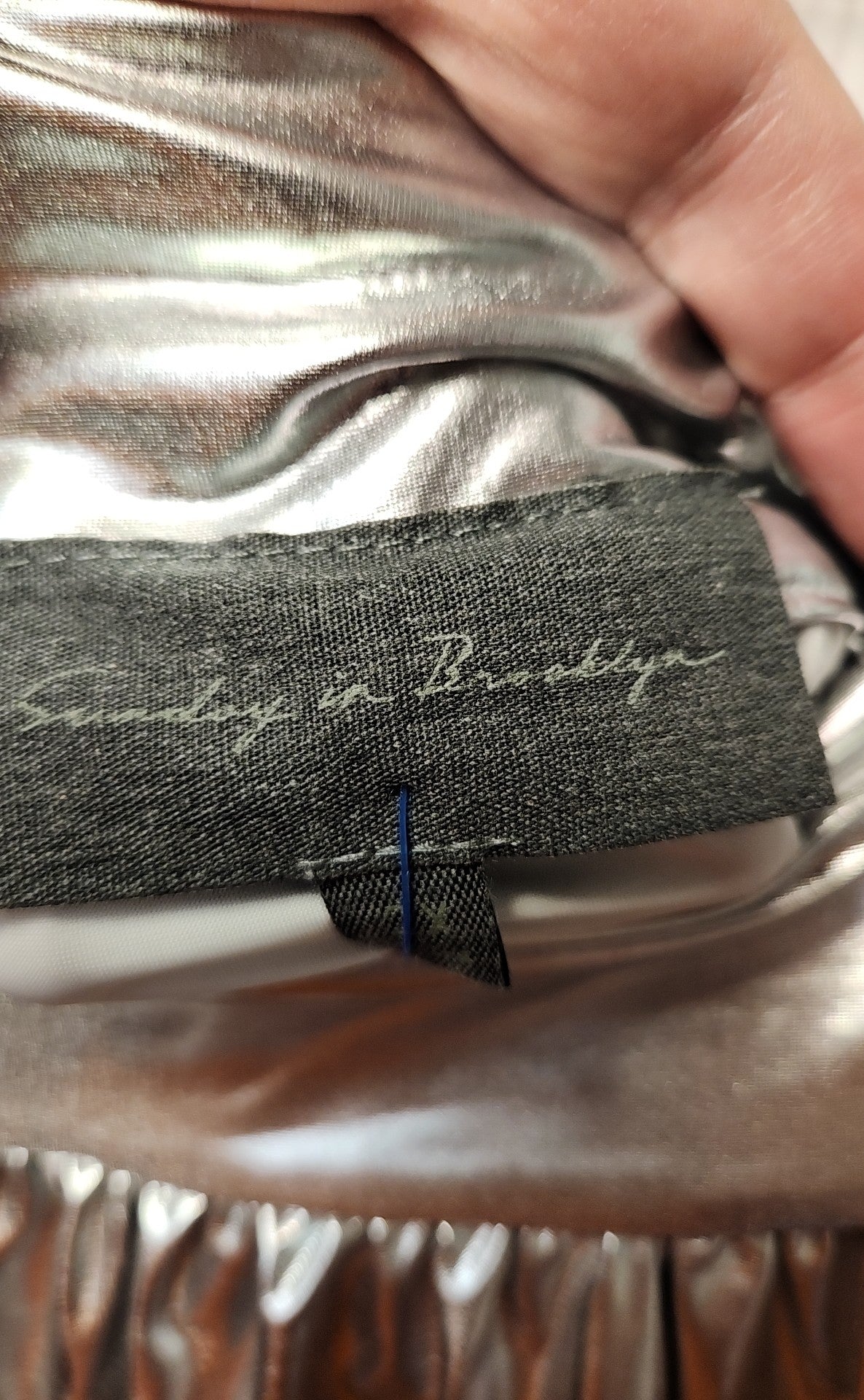 Sunday in Brooklyn Women's Size 2X Silver Skirt