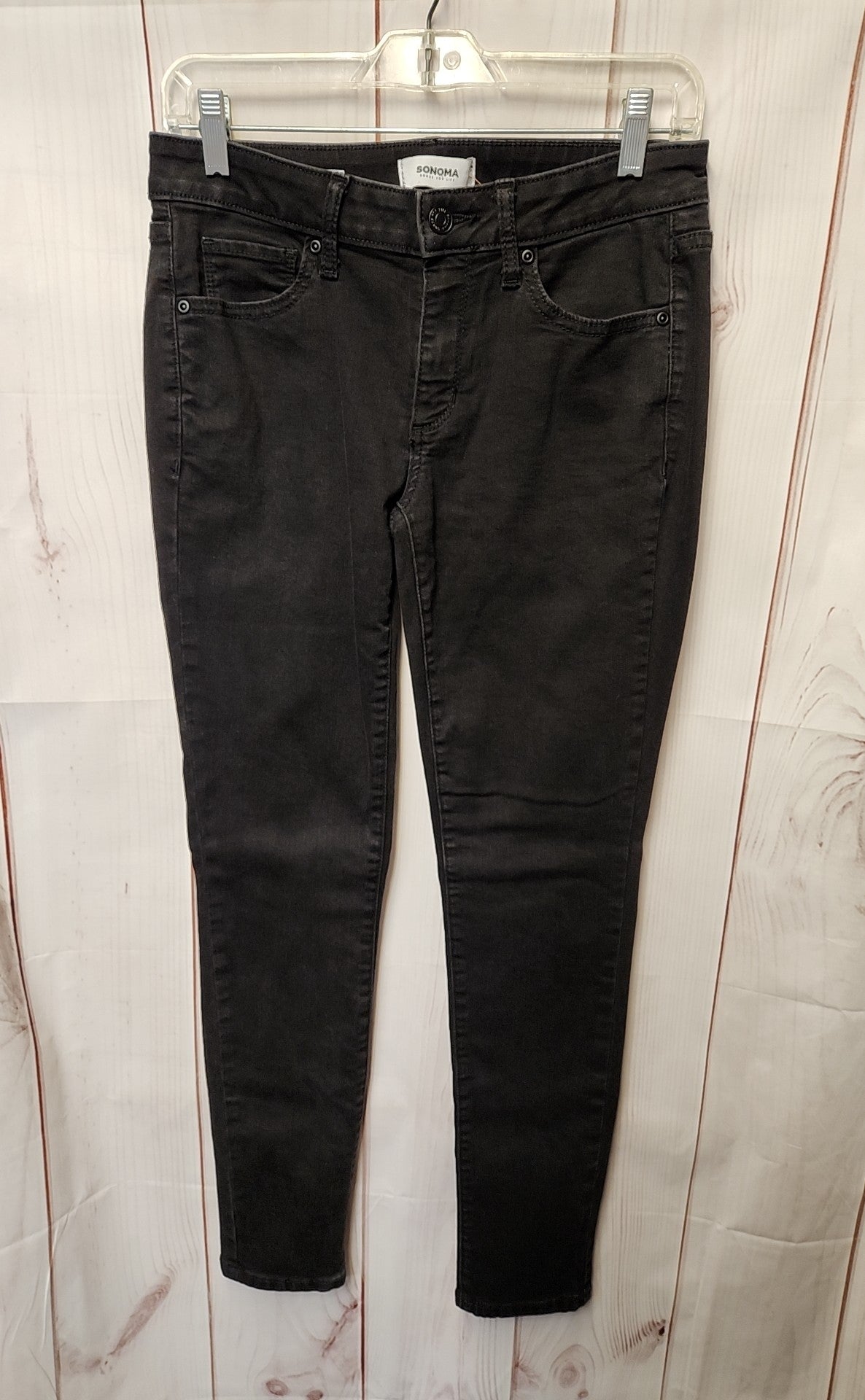 Sonoma Women's Size 28 (5-6) Black Jeans Skinny