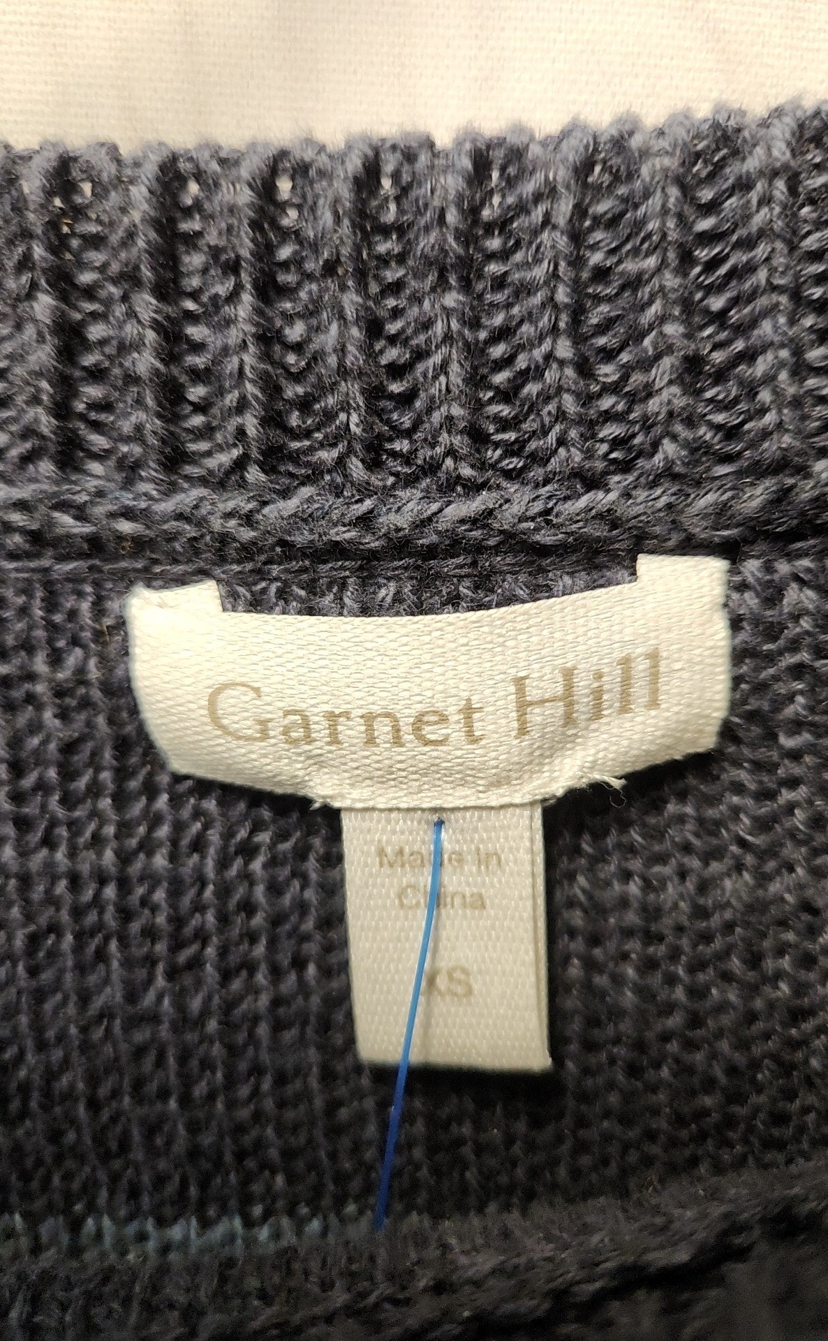 Garnet Hill Women's Size XS Blue Sweater