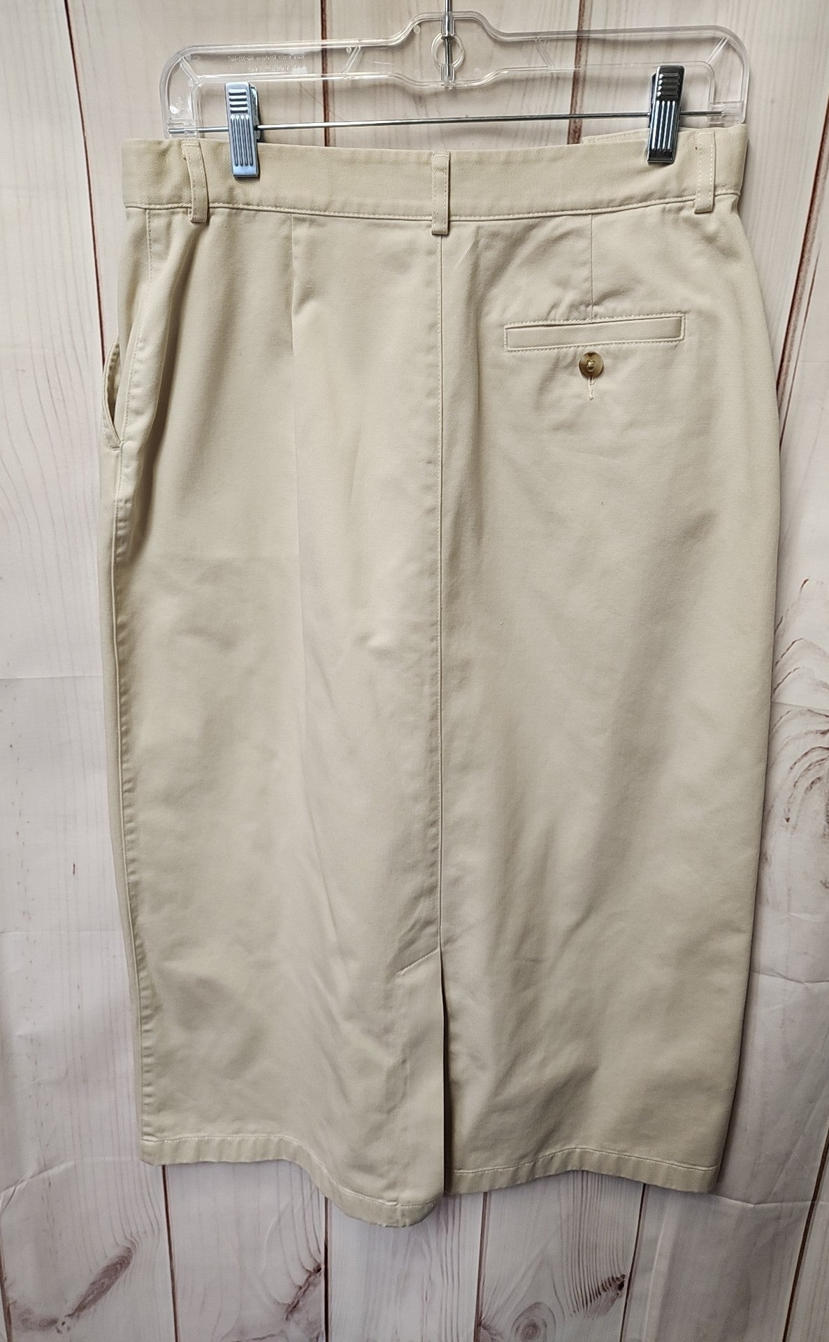 LL Bean Women's Size 8 Beige Skirt