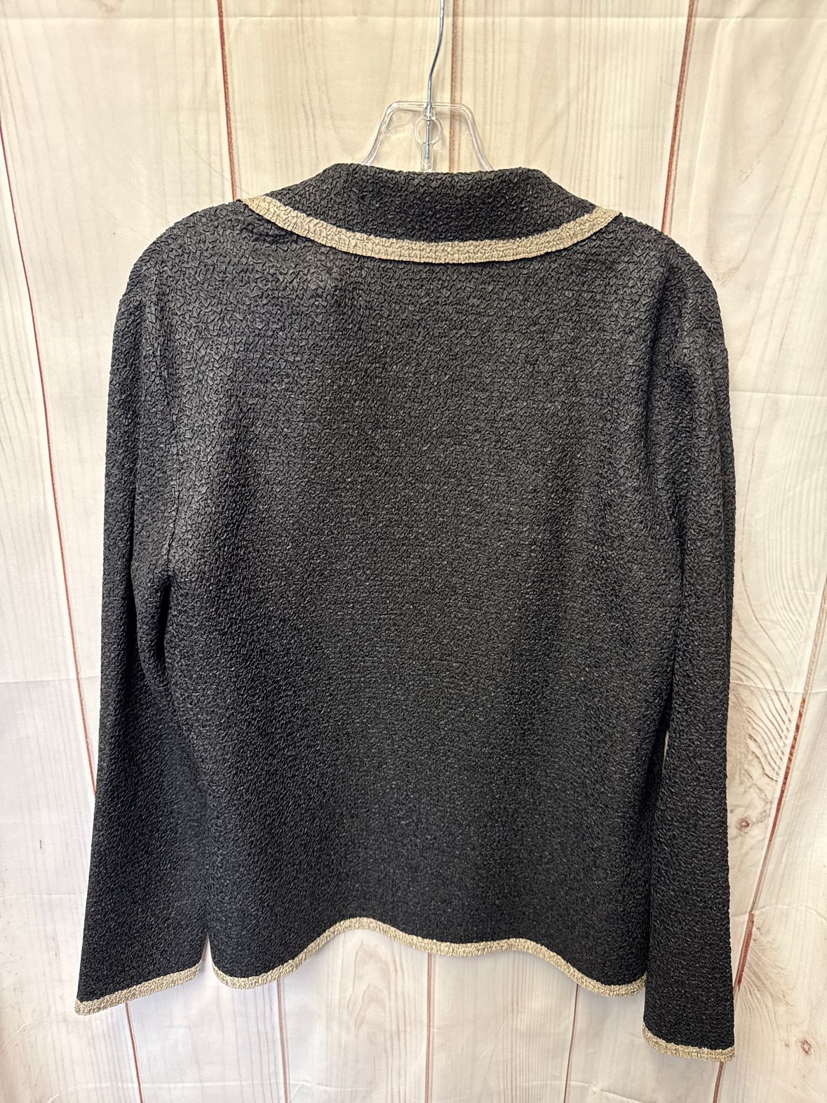 Chico's Travelers Women's Size 1 = US M Black Cardigan