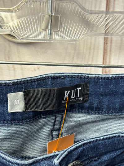 Kut from the Kloth Women's Size 10 Blue Connie Fab AB Ankle Skinny Jeans