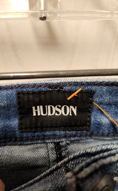 Hudson Women's Size 28 (5-6) Blue Jeans Bacara Straight Crop