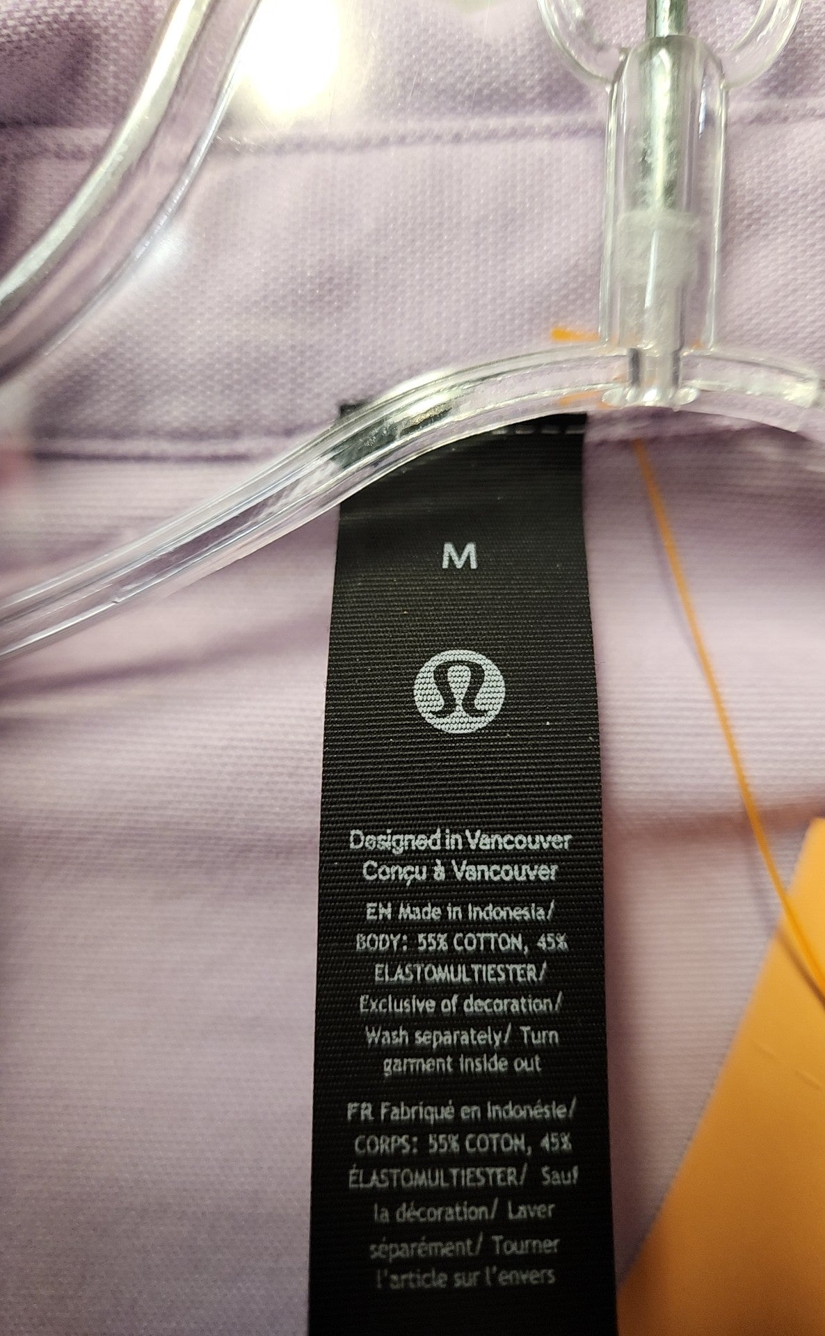 Lululemon Men's Size M Purple Shirt