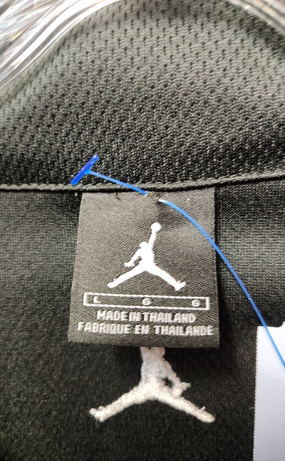 VTG Air Jordan by Nike Men's Size L Black Track Full Zip Jacket