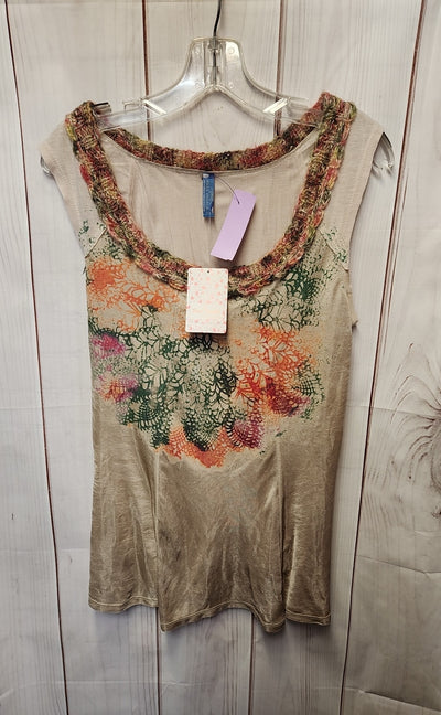 NWT Free People Women's Size M Brown Sleeveless Top
