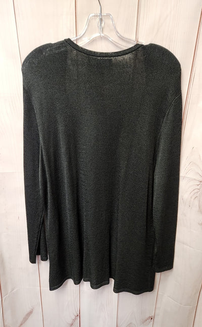 Jones New York Women's Size 2X Black Cardigan