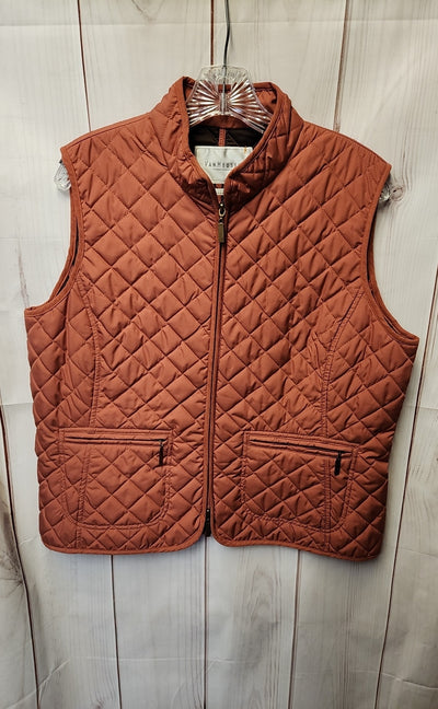 Van Heusen Women's Size L Orange Vest