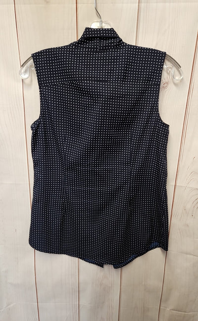 Tommy Hilfiger Women's Size S Navy Sleeveless Top