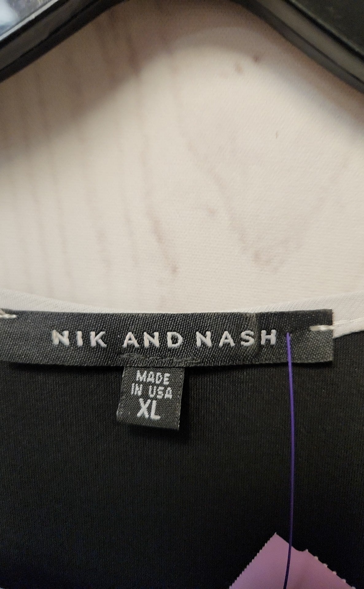 Nik and Nash Women's Size XL Black Dress