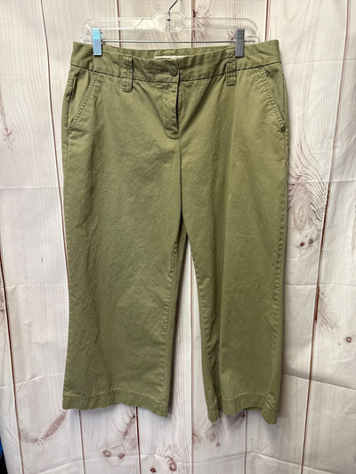 Tommy Hilfiger Women's Size 12 Brown Pants Cropped Lowrise