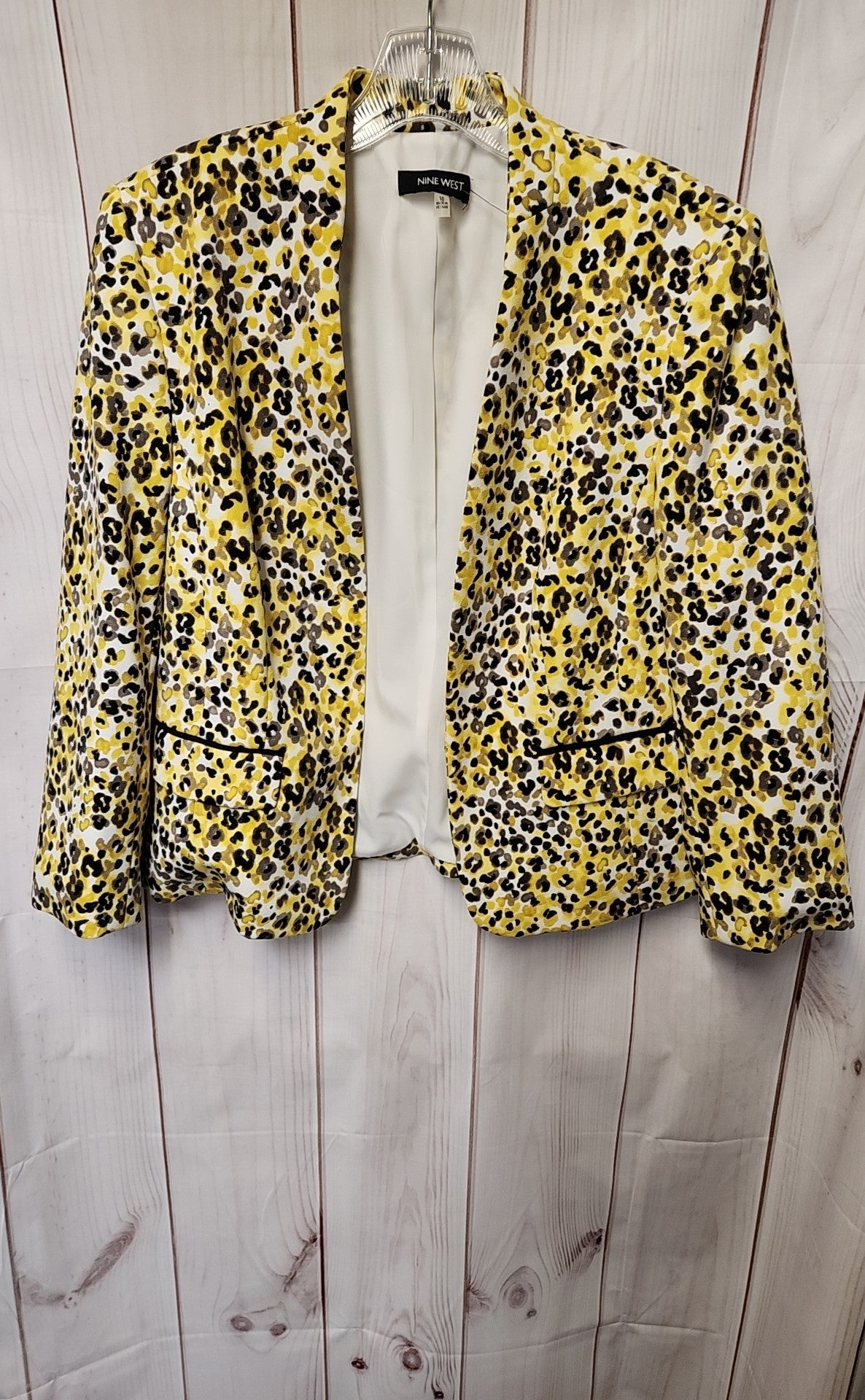 Nine West Women's Size 10 Yellow Jacket