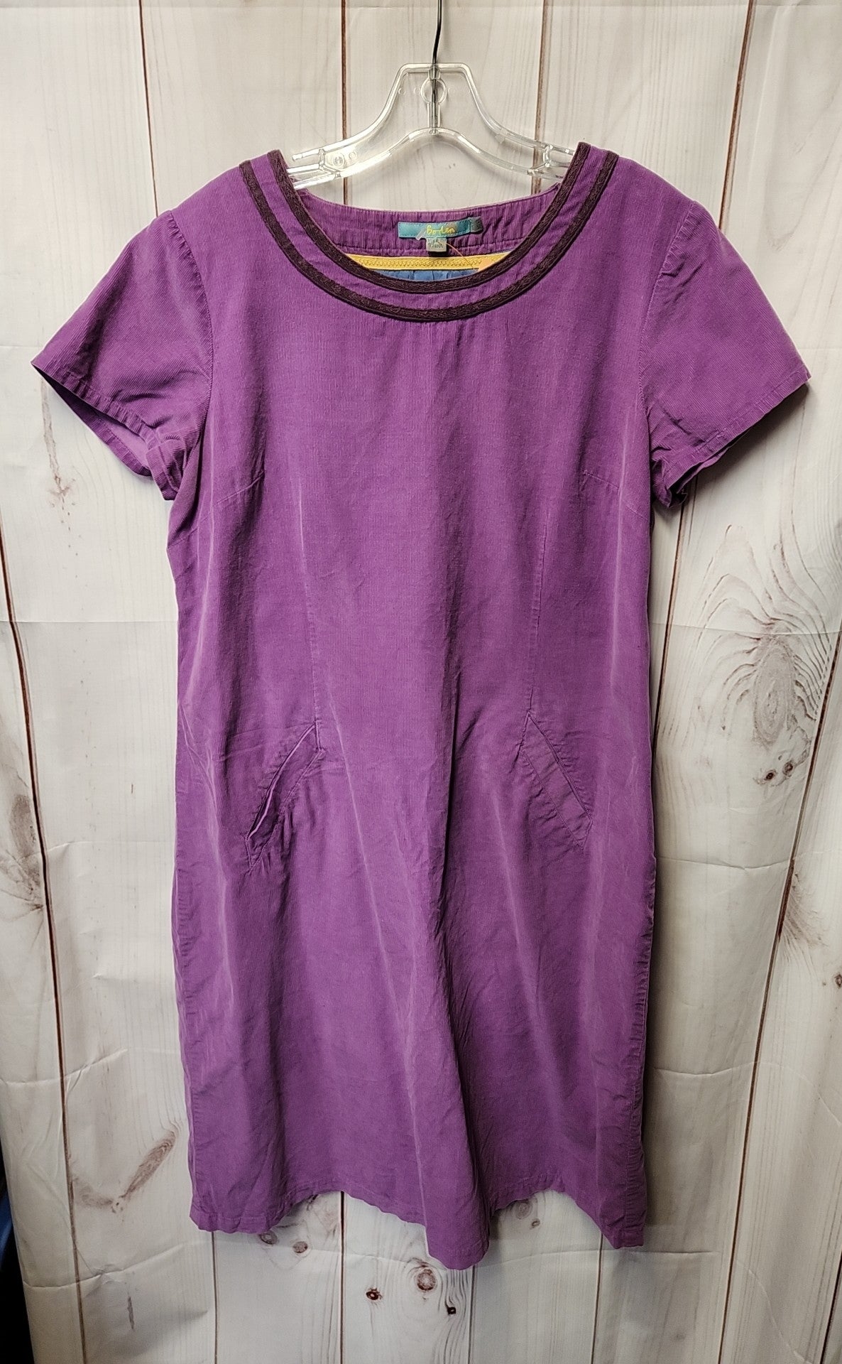 Boden Women's Size 12 Purple Dress