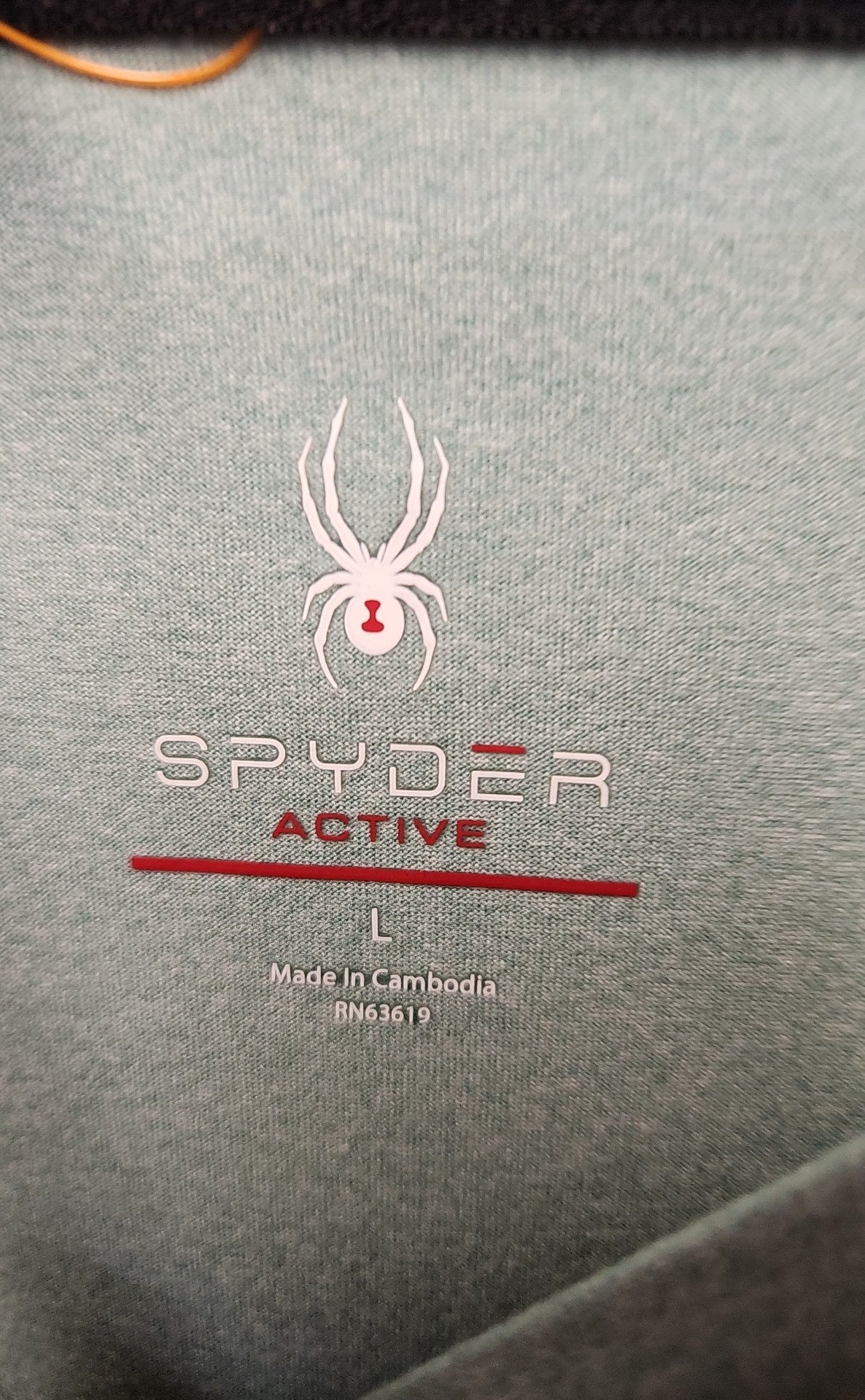 Spyder Women's Size L Green Long Sleeve Top