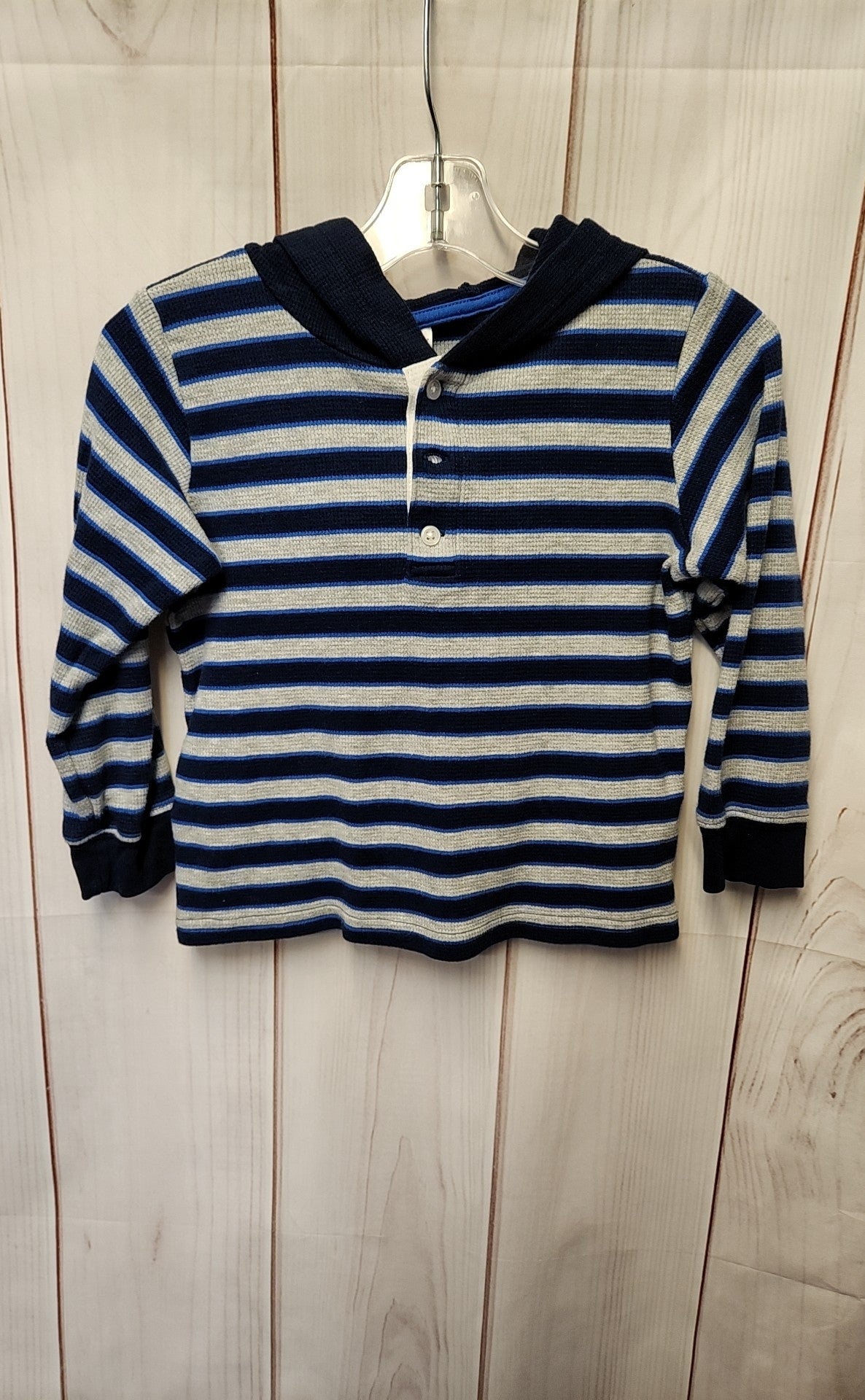 Carters Boy's Size 4 Blue & Gray Sweatshirt