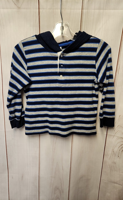 Carters Boy's Size 4 Blue & Gray Sweatshirt