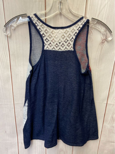 Kiddo Women's Size 6 Navy Sleeveless Top