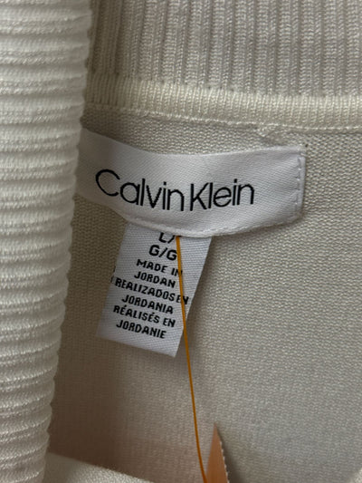 Calvin Klein Women's Size L White Sweater