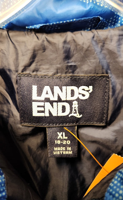 Lands End Women's Size XL Blue Jacket