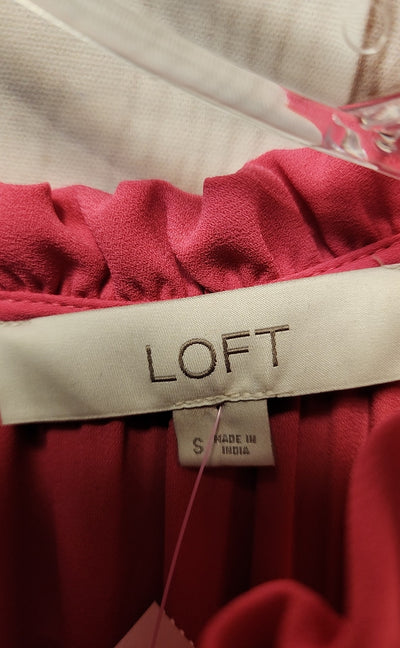 Loft Women's Size S Pink Dress