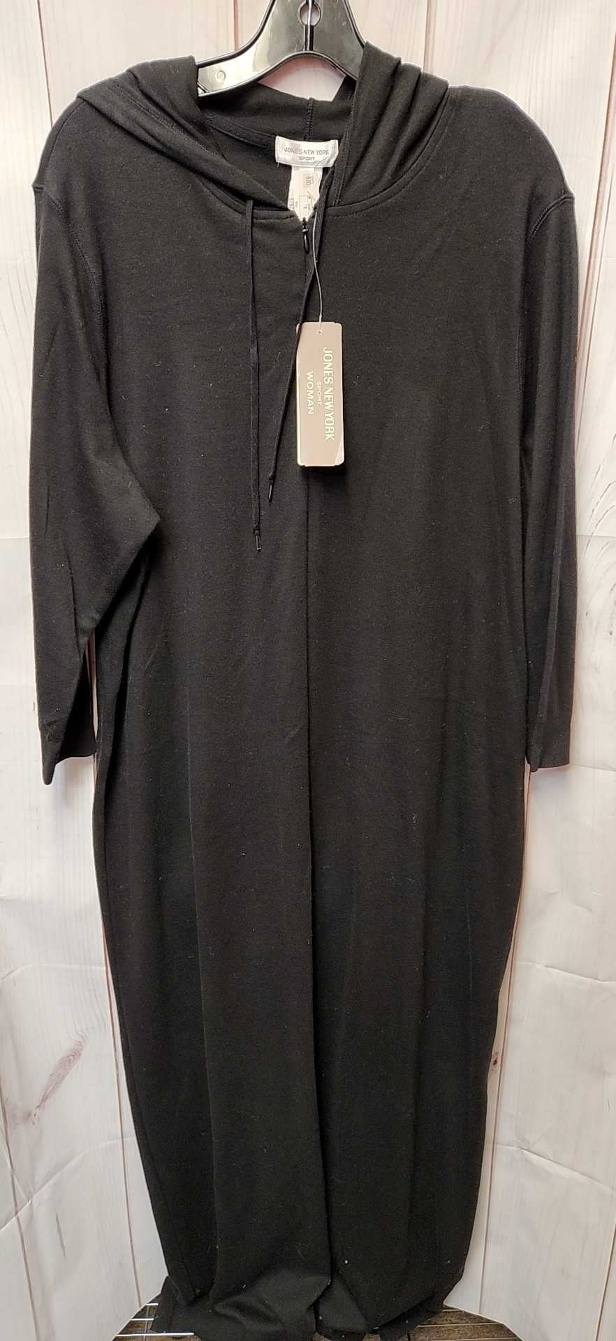 NWT Jones New York Women's Size 1X Black Dress