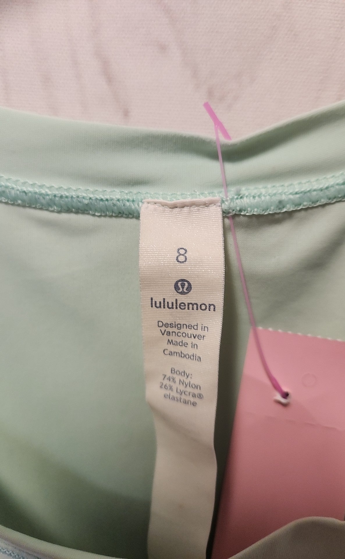 Lululemon Women's Size 8 Green Sleeveless Top
