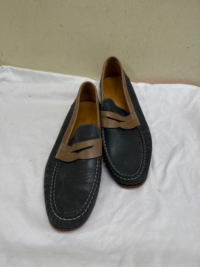 Johnston & Murphy Men's Size 9-1/2 Navy Shoes