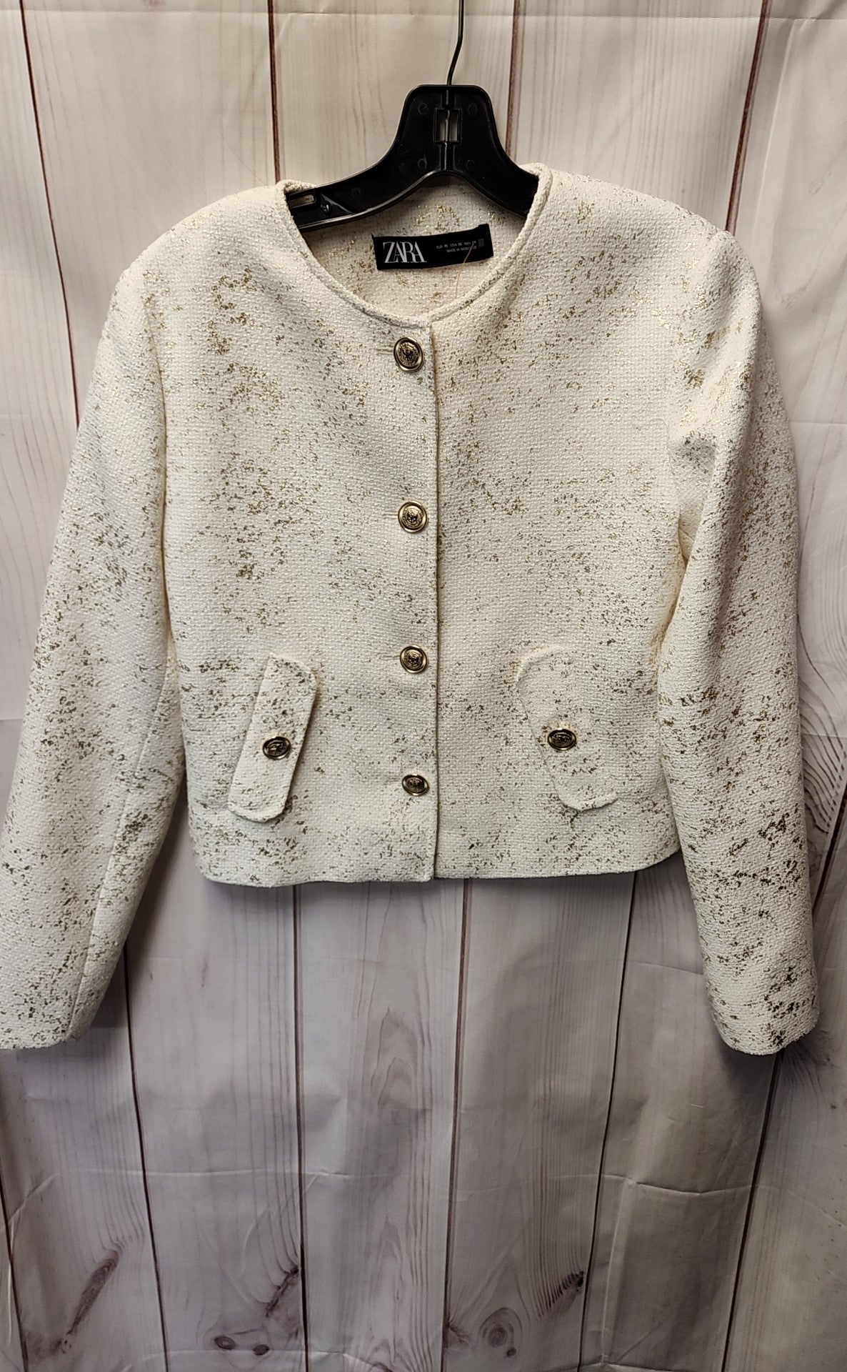 Zara Women's Size XS White Jacket