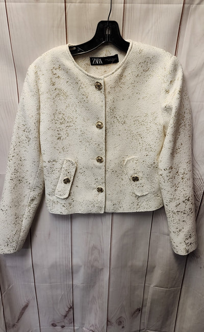 Zara Women's Size XS White Jacket