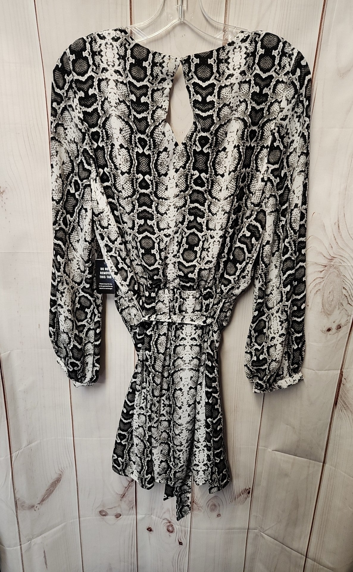 NWT Express Women's Size L Gray Dress