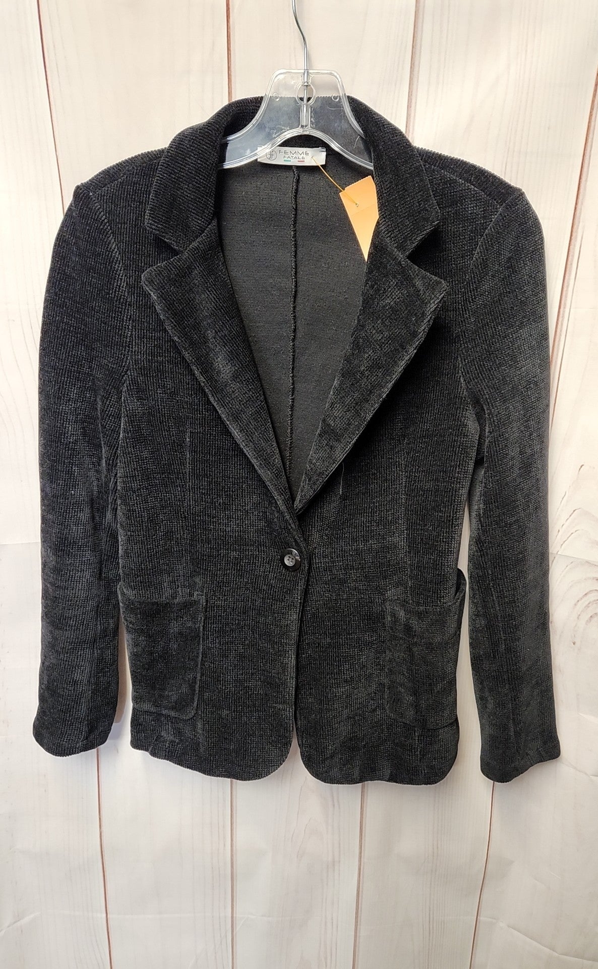 Femme Fatale Women's Size S Black Cardigan