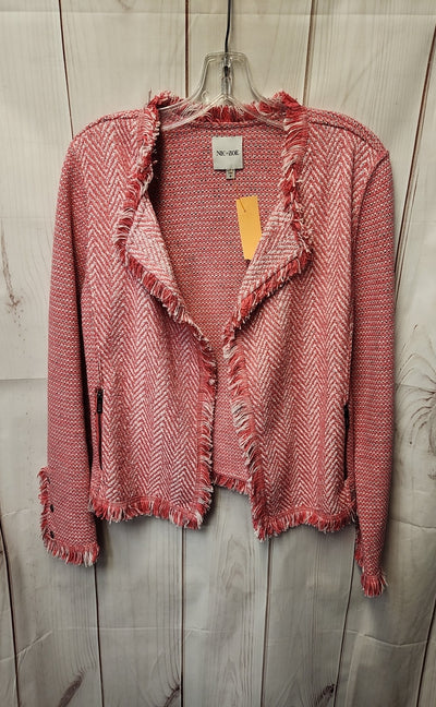 Nic & Zoe Women's Size S Pink Cardigan