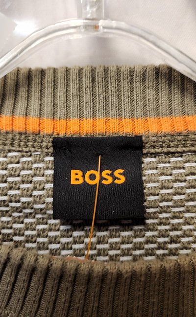 Boss Men's Size L Green Sweater