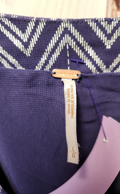 Free People Women's Size L Purple Dress