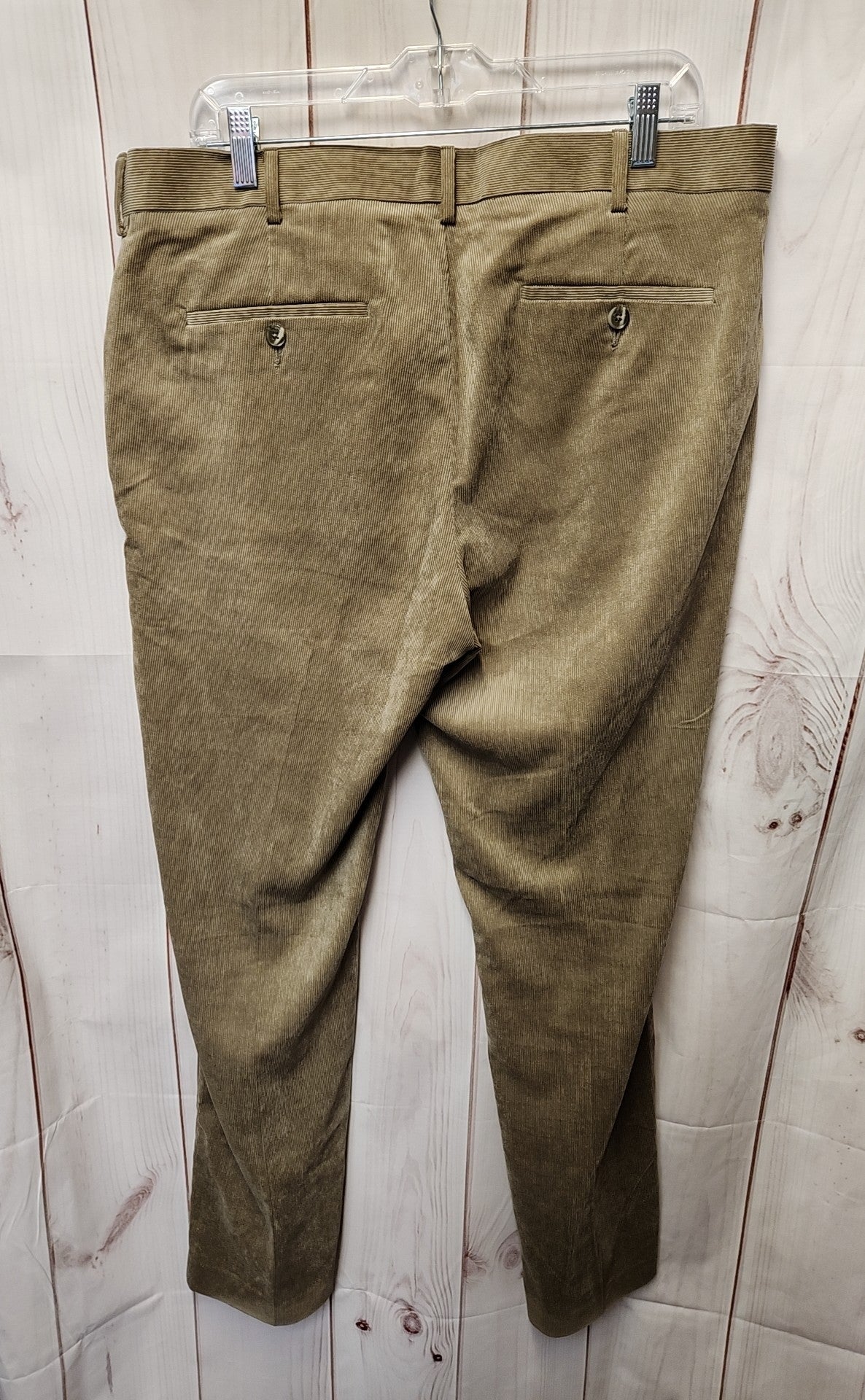 Perry Ellis Men's Size 36x32 Tan Corduroy Pants