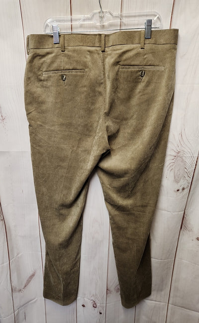 Perry Ellis Men's Size 36x32 Tan Corduroy Pants