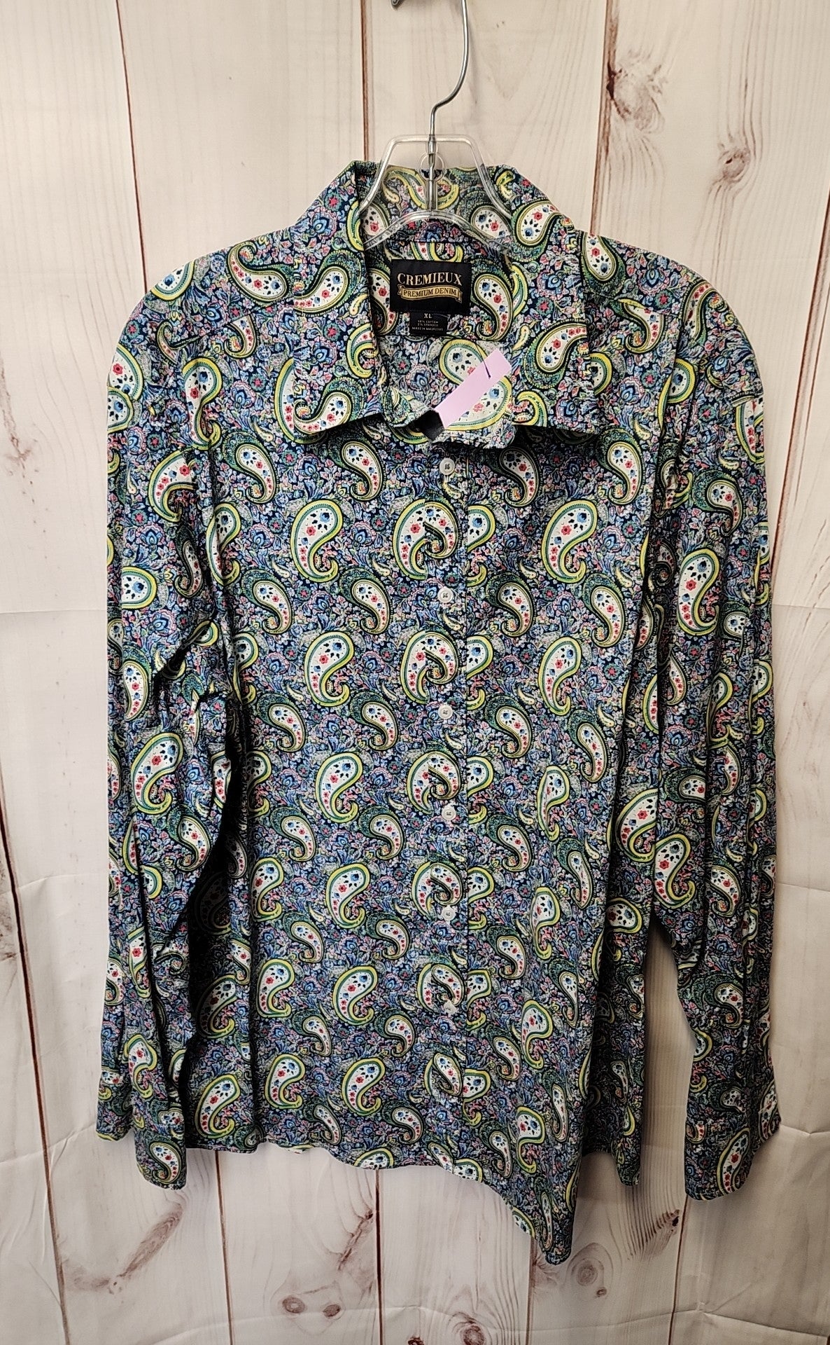 Cremieux Men's Size XL Green Shirt